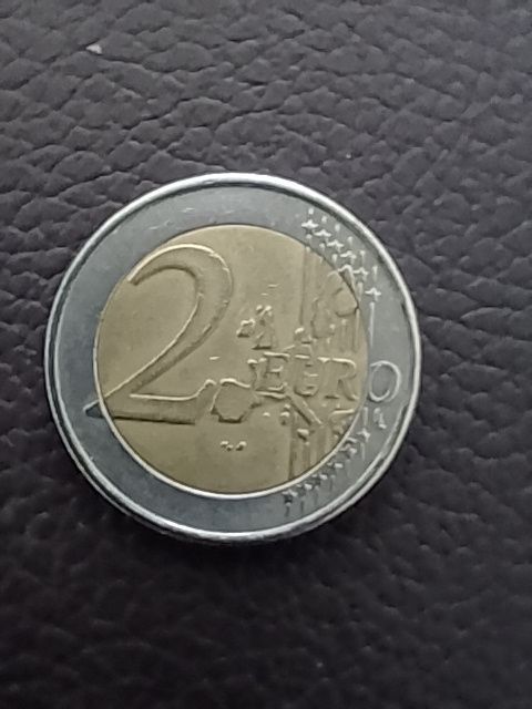 2 Euro Münze 2002 Griechenland Europa auf dem Stier Vorderseite