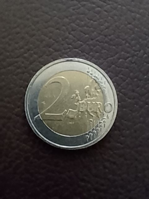 2 Euro Münze Strichmännchen WWU 1999-2009 -D- Bundesrepublik Deutschland Vorderseite