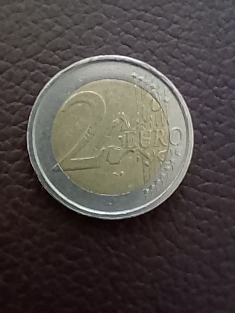2 Euro Münze 2002 Danthe Alighieri Italien Vorderseite