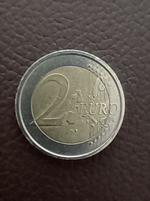 2 Euro Münze 2002 Italien Dante Alighieri Vorderseite