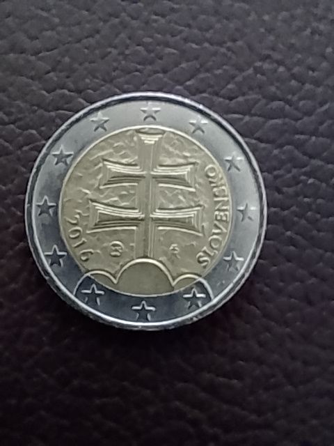 2 Euro Münze 2016 Slovensko
