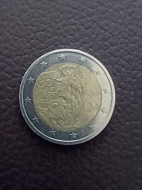 2 Euro Münze I2007 F Römische Verträge 50 Jahre Bundesrepublik Deutschland Vorderseite