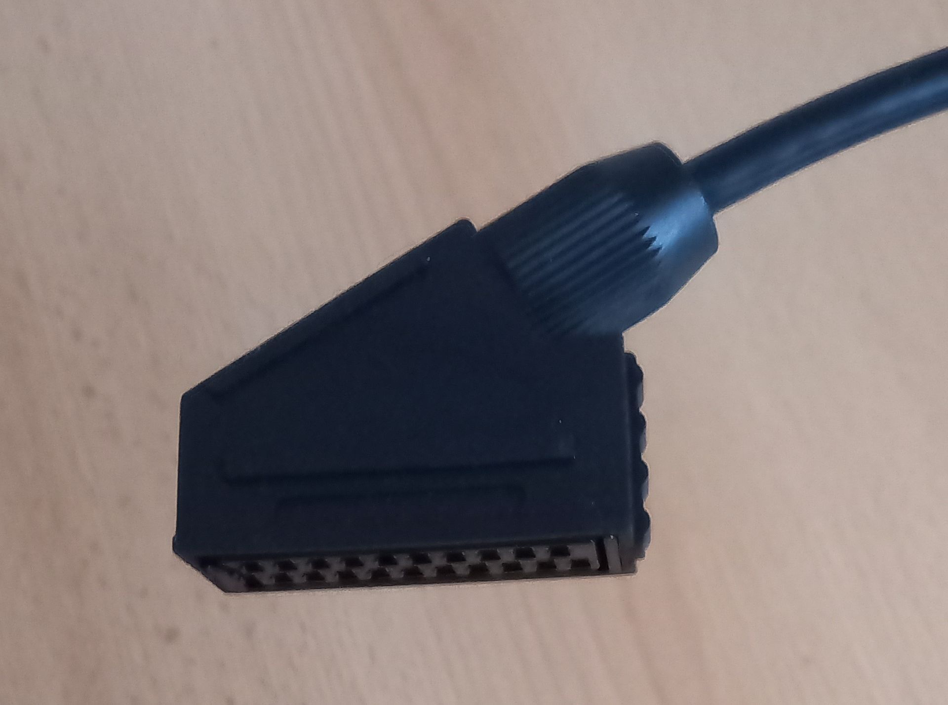 Adapter Scart Kabel  HDMI Schwarz