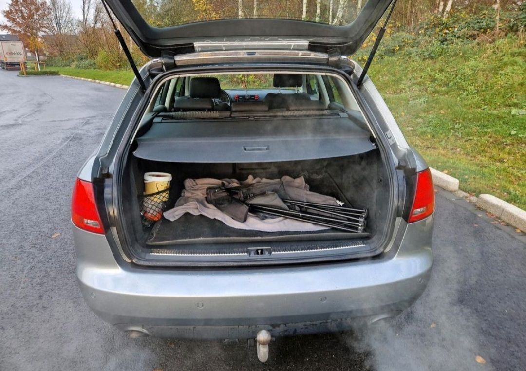 Audi A4 B7 Baujahr 2007 Kobi Diesel Silber Grau Kofferraum
