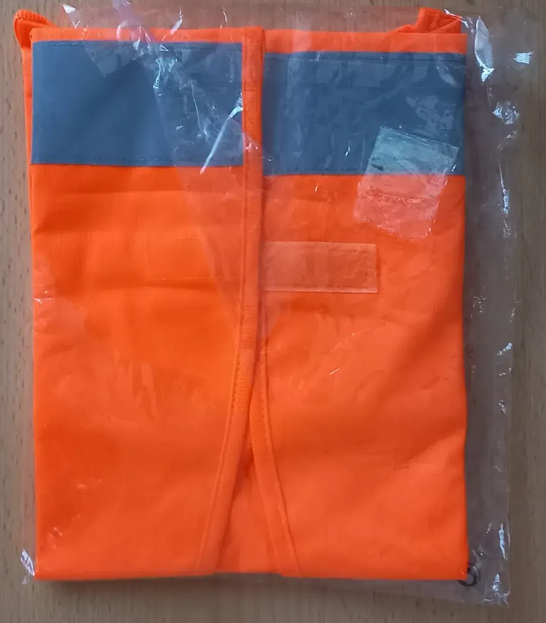 Auto-Sicherheitsweste-Orange-Neu-Rückseite