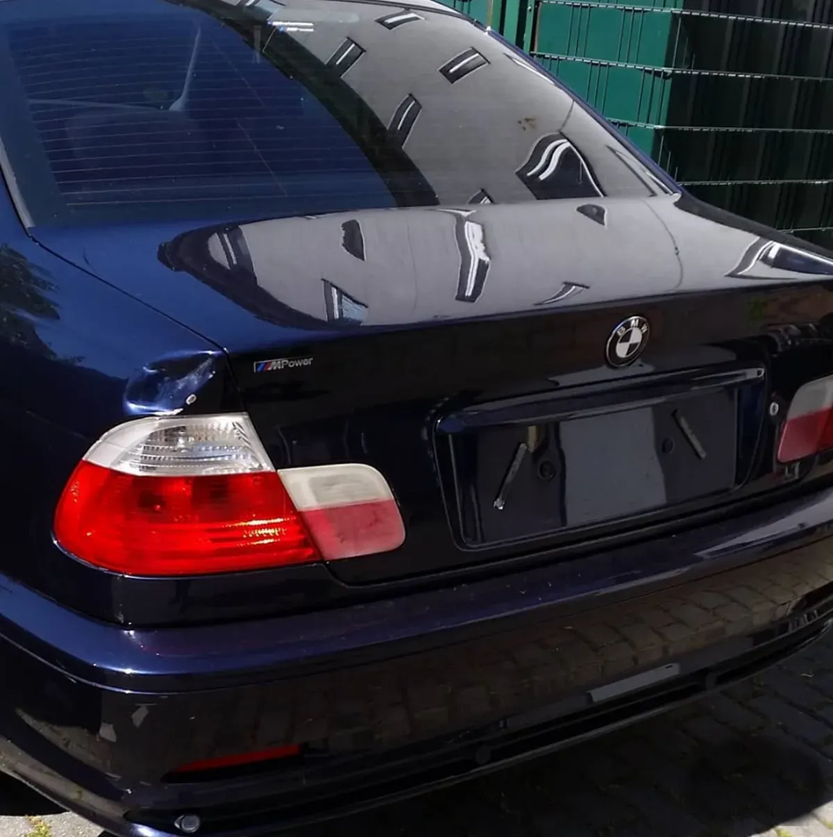 BMW 318i Blau Baujahr 2000 - Heck