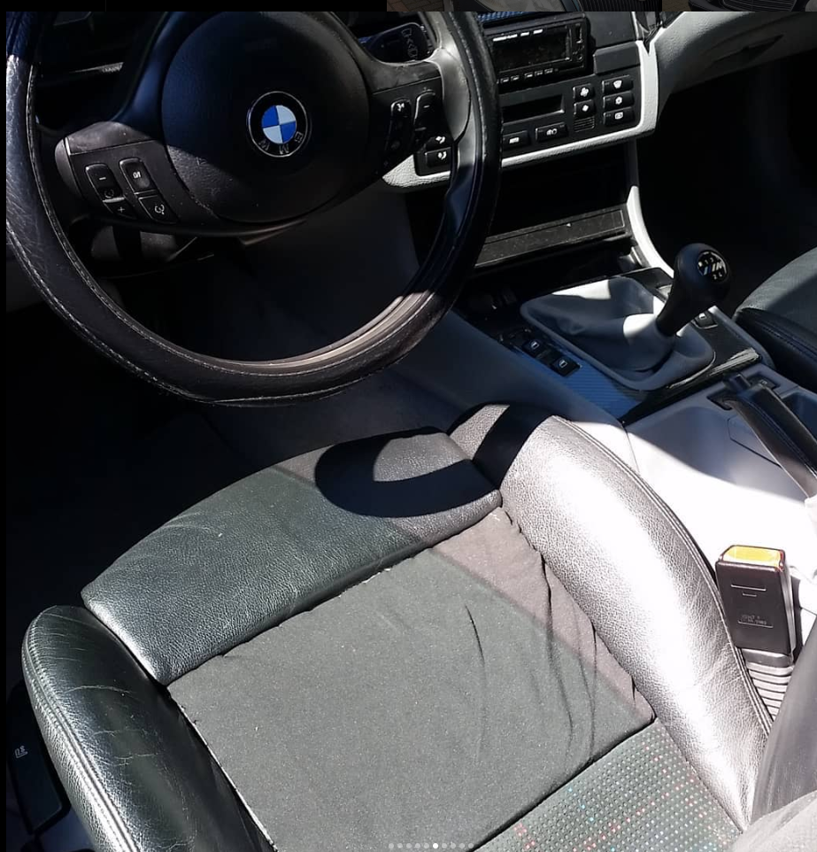 BMW 318i Coupe Innen-Fahrersitz-Lenkrad-Schaltung