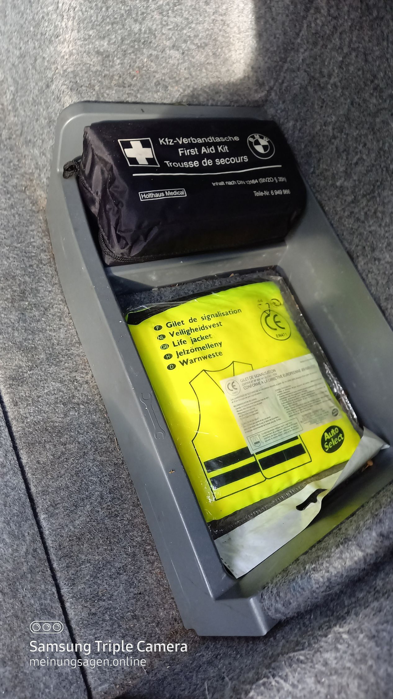 BMW 320i Limousine Baujahr 2008 -Warnfeste Kofferraum