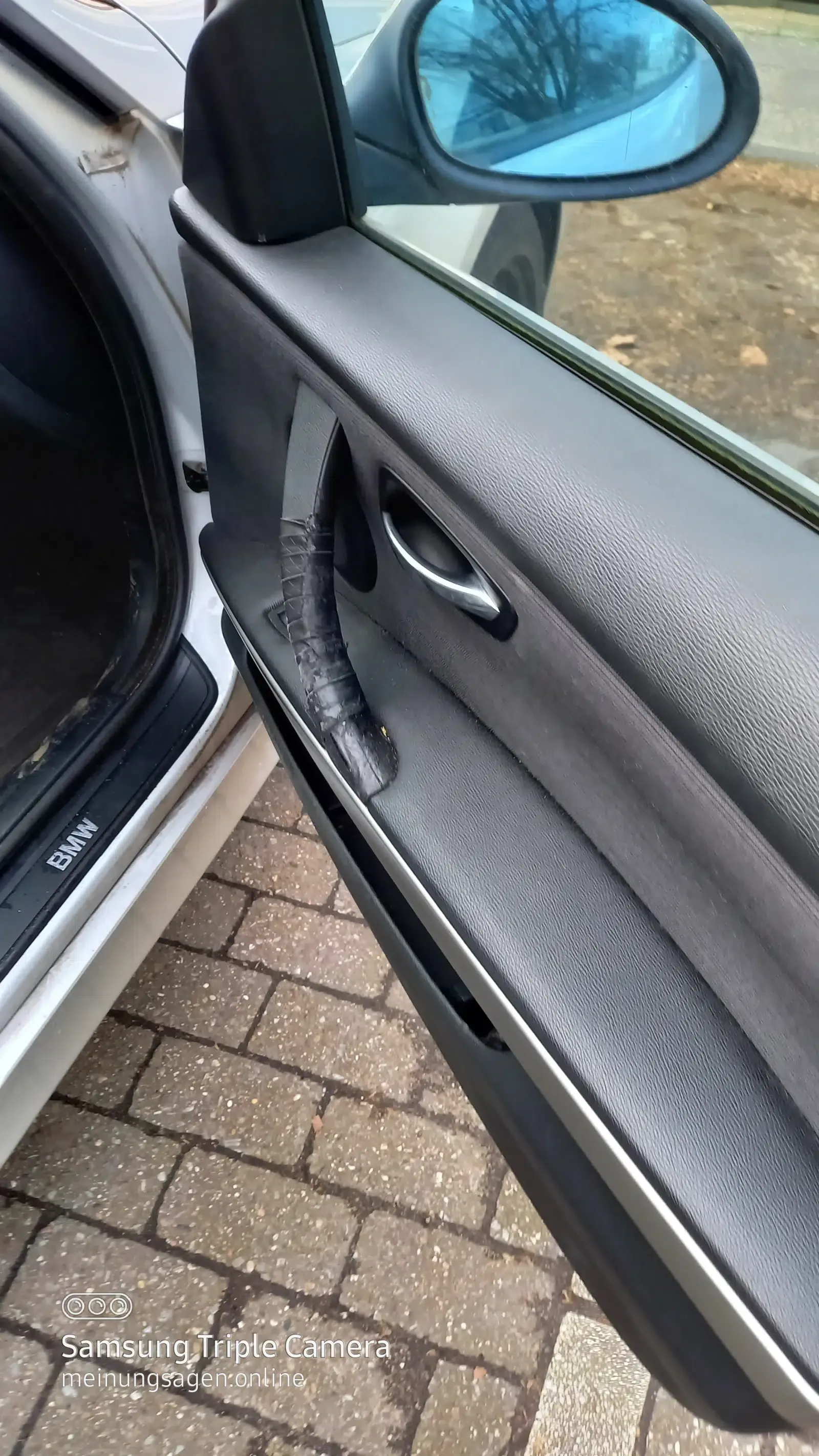 BMW 320i Limousine Silber Baujahr 2008 Beifahrertür