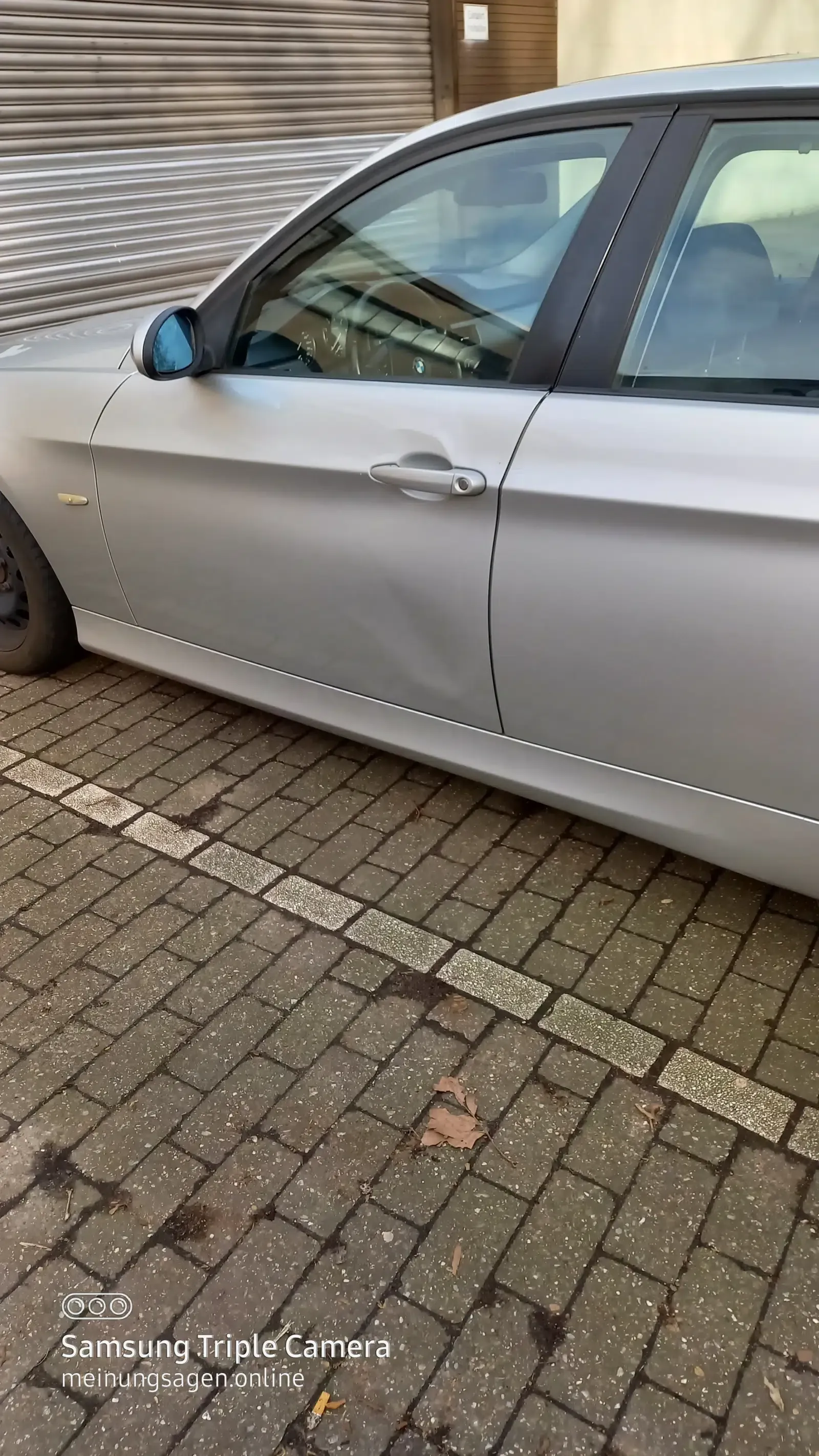 BMW 320i Limousine Silber Baujahr 2008 Fahrerseite