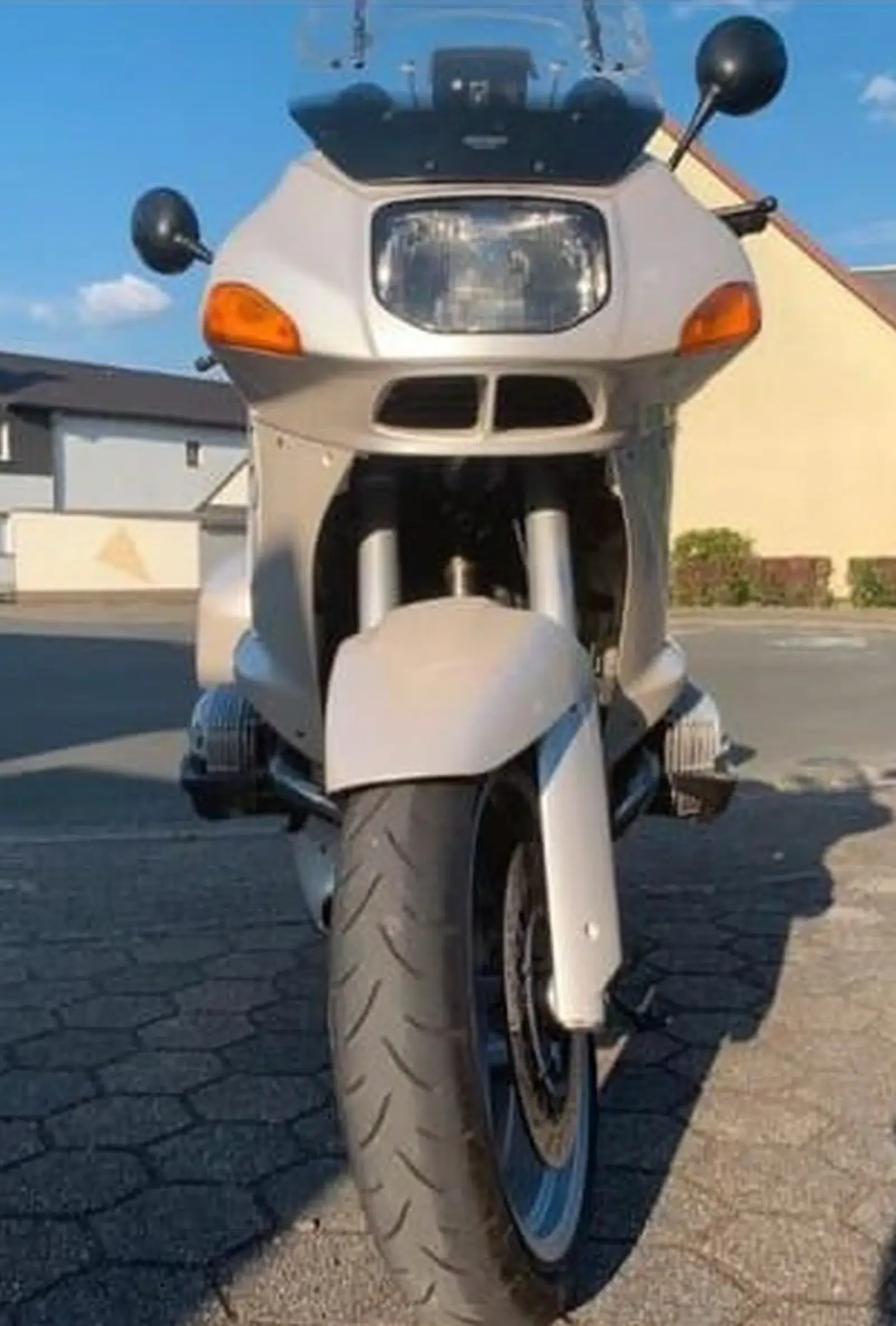 BMW Motorrad RS 1100 Baujahr 1995 Fronansicht Licht Scheinwerfer