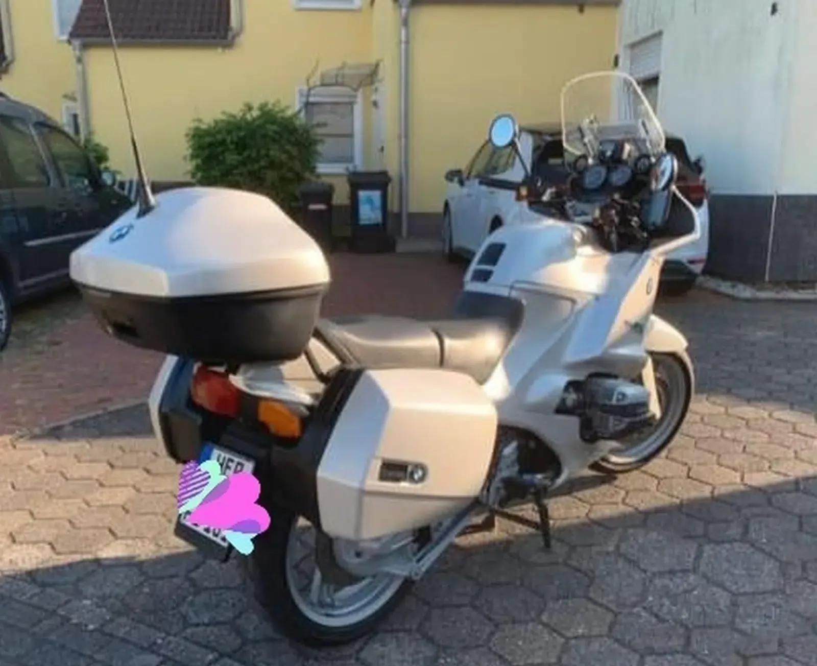 BMW Motorrad RS 1100 Baujahr 1995 Seite Koffer