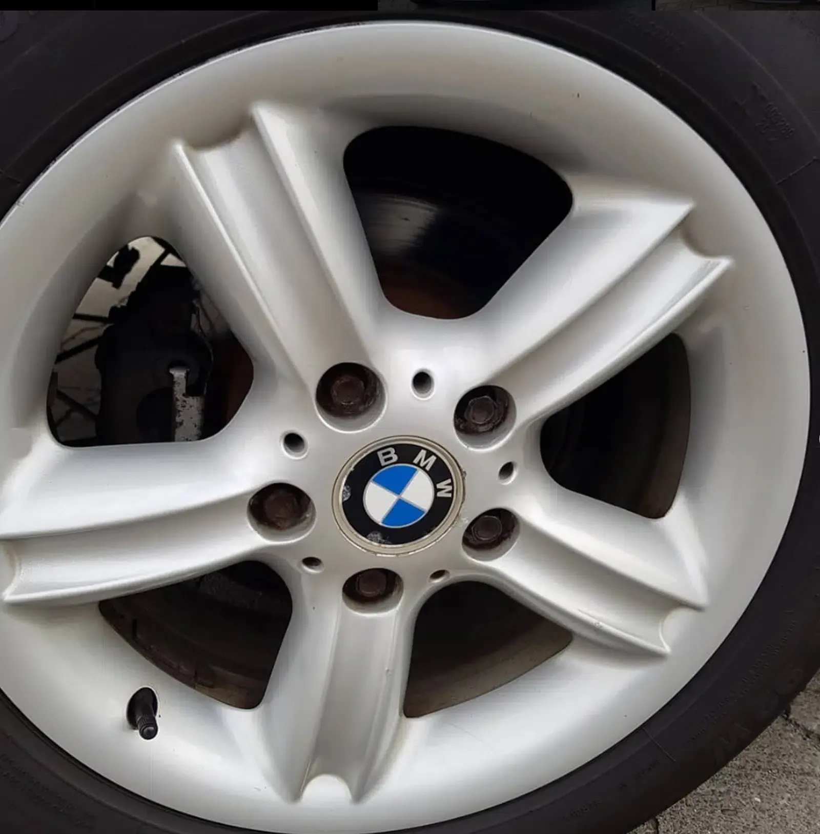 BMW Z3 Roadster Cabrio Silber Baujahr 1999 Original Felge