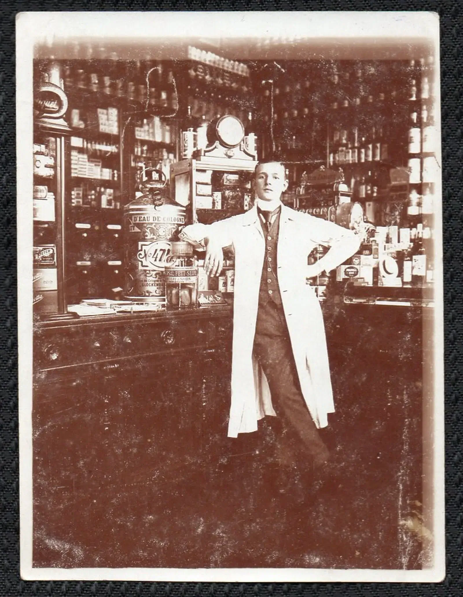 Bild Postkarte 4711 Apotheke 1914 Vorderseite