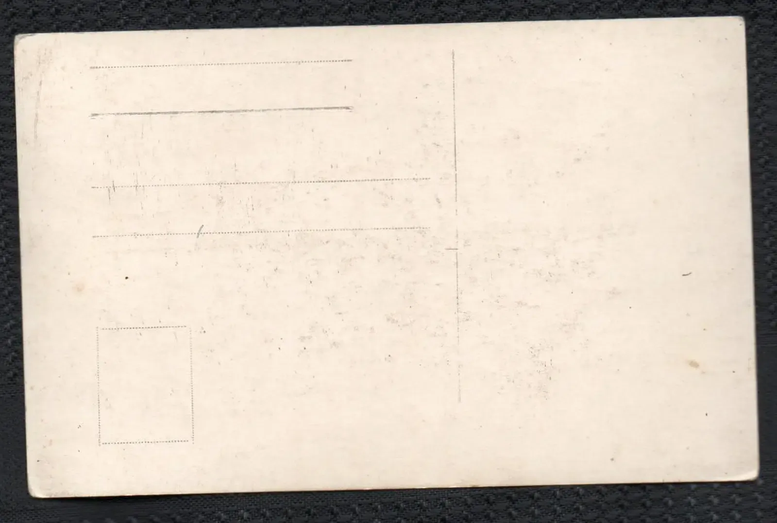 Bild Postkarte Kriegsjahr 1914-1916 Rückseite