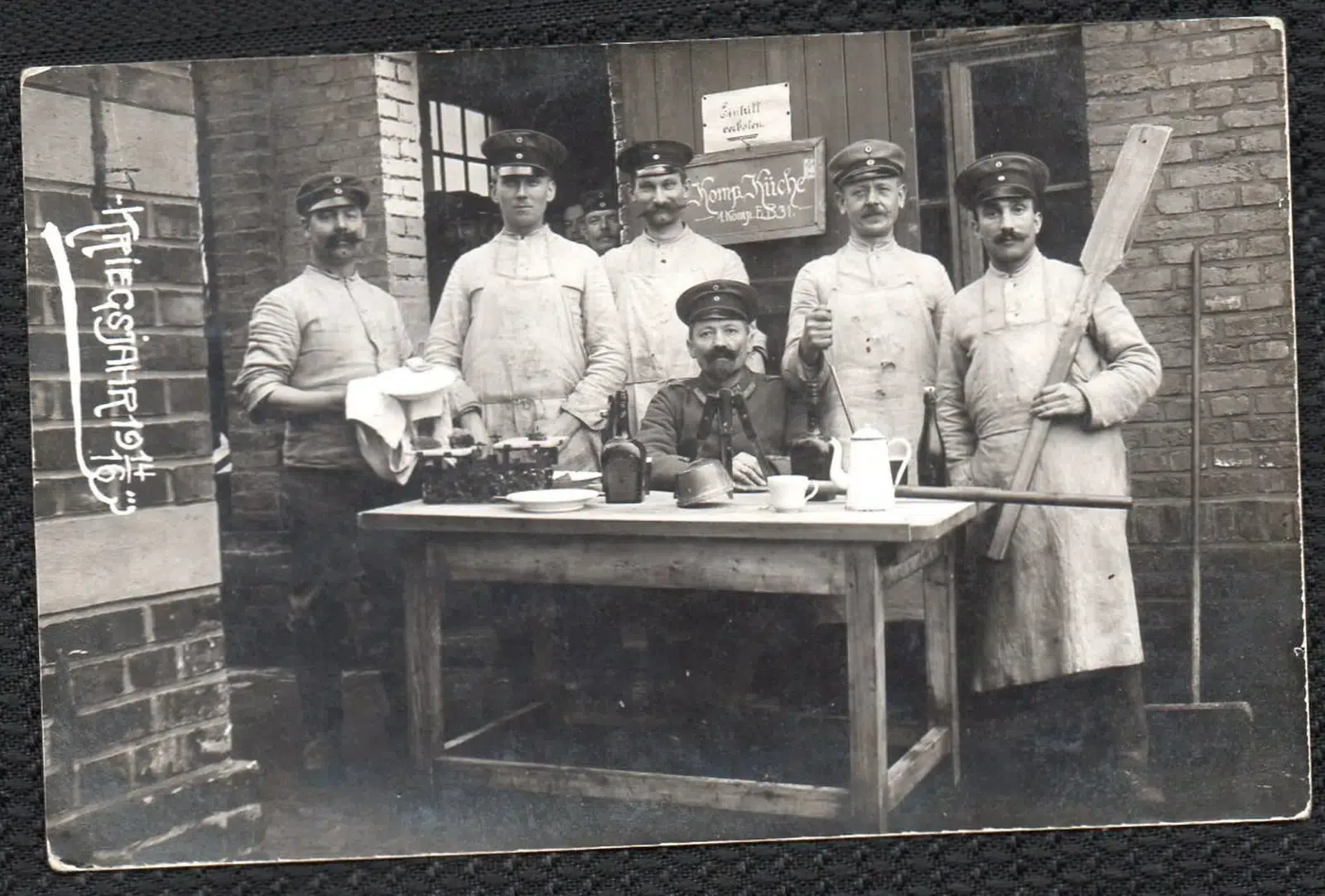 Bild Postkarte Kriegsjahr 1914-1916 Vorderseite