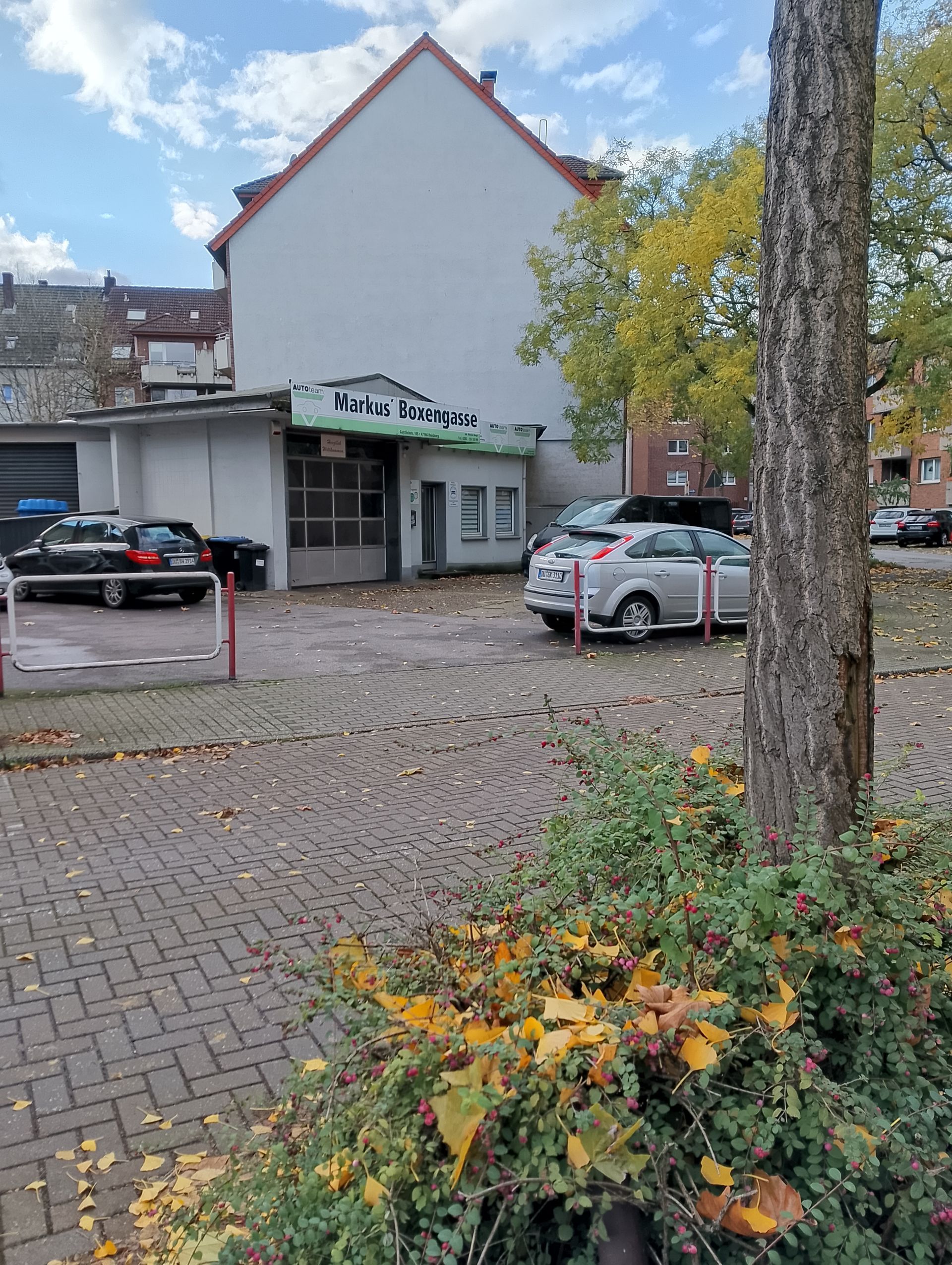Boxengasse Markus Alleestraße Hamborn