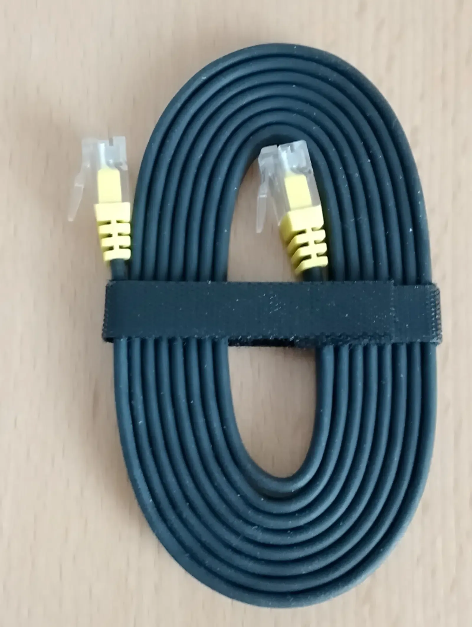 DSL PC-Kabelverbindung-Schwarz-Neu