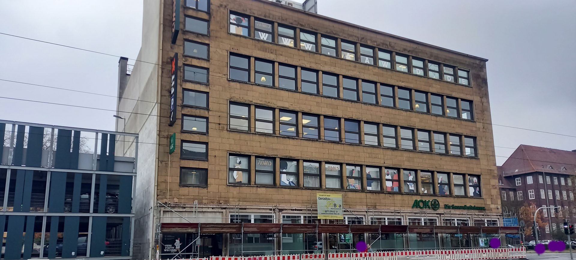 Duisburg Hamborn AOK-FITX-AWD Duisburgerstraße Parkhaus