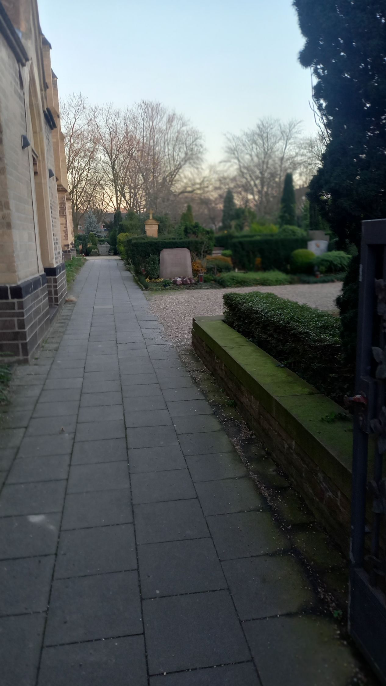 Duisburg Hamborn Abtei Friedhof