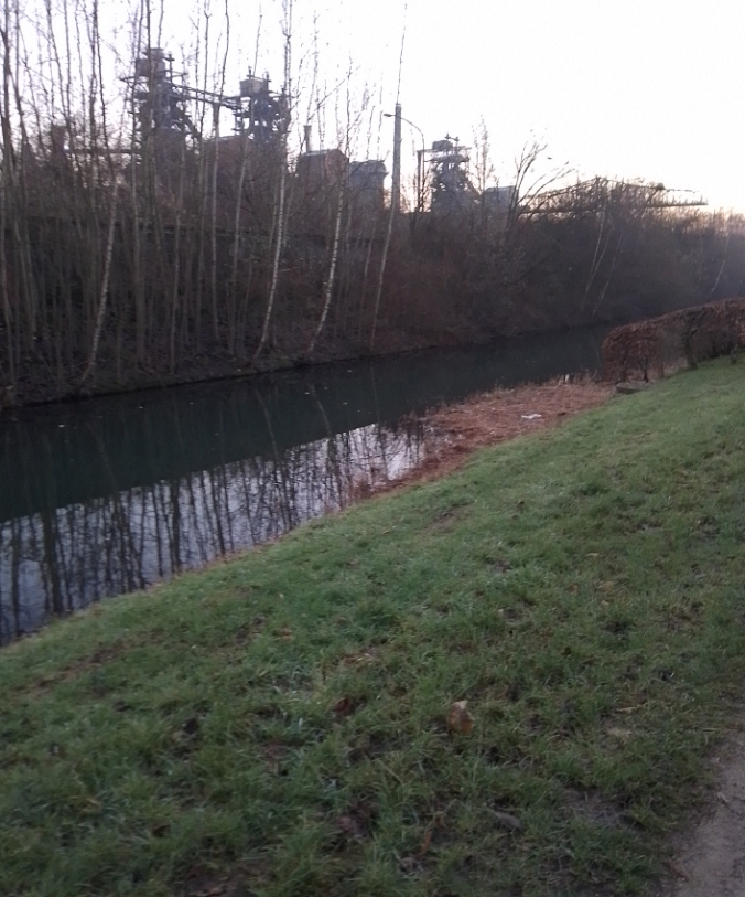 Duisburg Hamborn Landschaftspark  Alte Emscher
