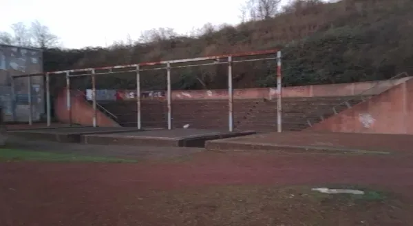 Spielfeld mit Tor im Landschaftspark
