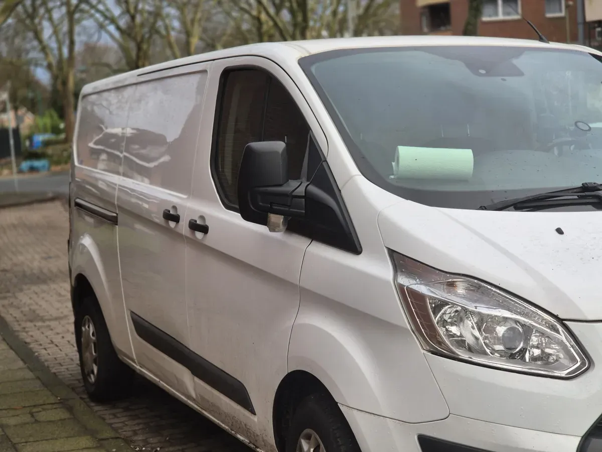 Ford Transit Custom Weiß – Baujahr 2015 - Beifahrerseite - Tür