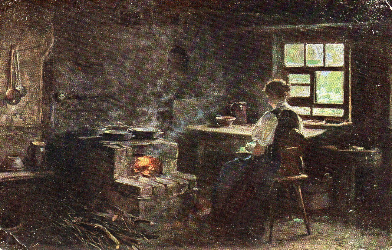 Postkarte 1916 W. Hasemann Künstlerpostkarte. Serie Vi. No. 10 Schwarzwälder Küche