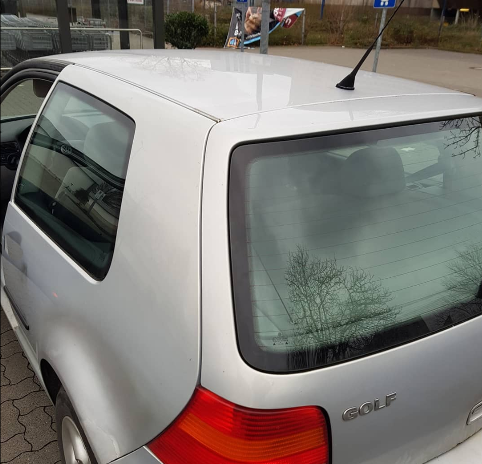 Golf 4  Baujahr 2000-Heck-Antenne-Heckfenster