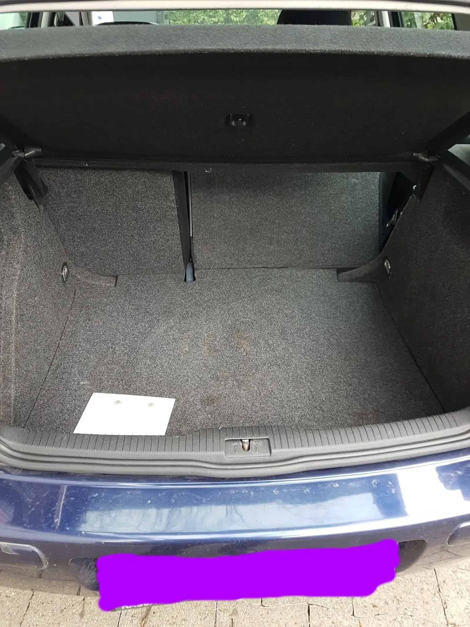 Golf 4  Baujahr 2000-Kofferraum Offen