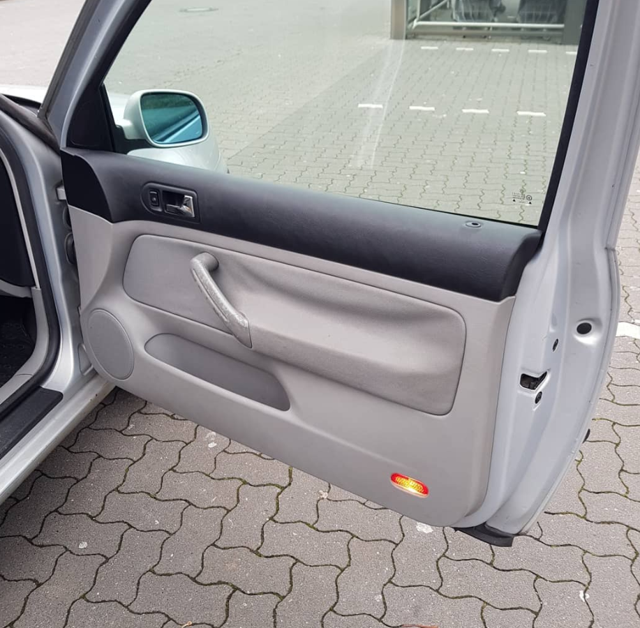 Golf 4  Baujahr 2000-Silber-Fahrerseite-Tür