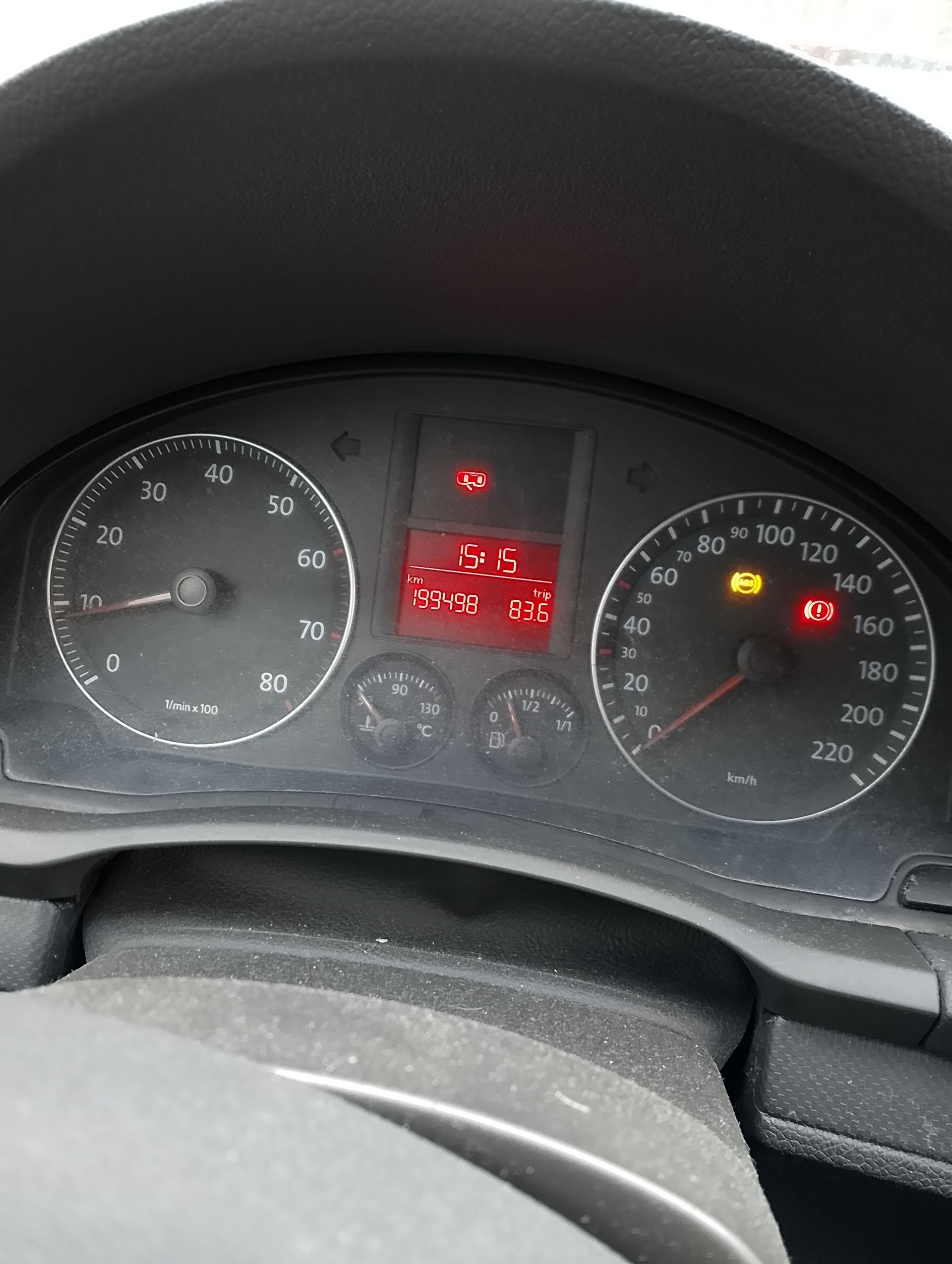 Golf 5 Limousine Baujahr 2004-Display-Lenkrad