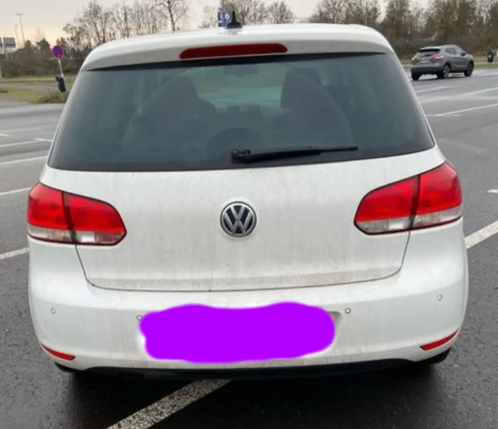 Golf 6 Baujahr 2011 Weiß Heck