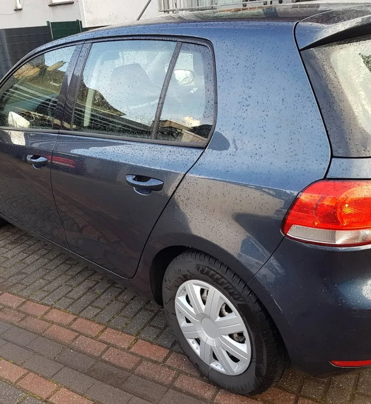 VW Golf6 Blau Baujahr 2009  Fahrerseite