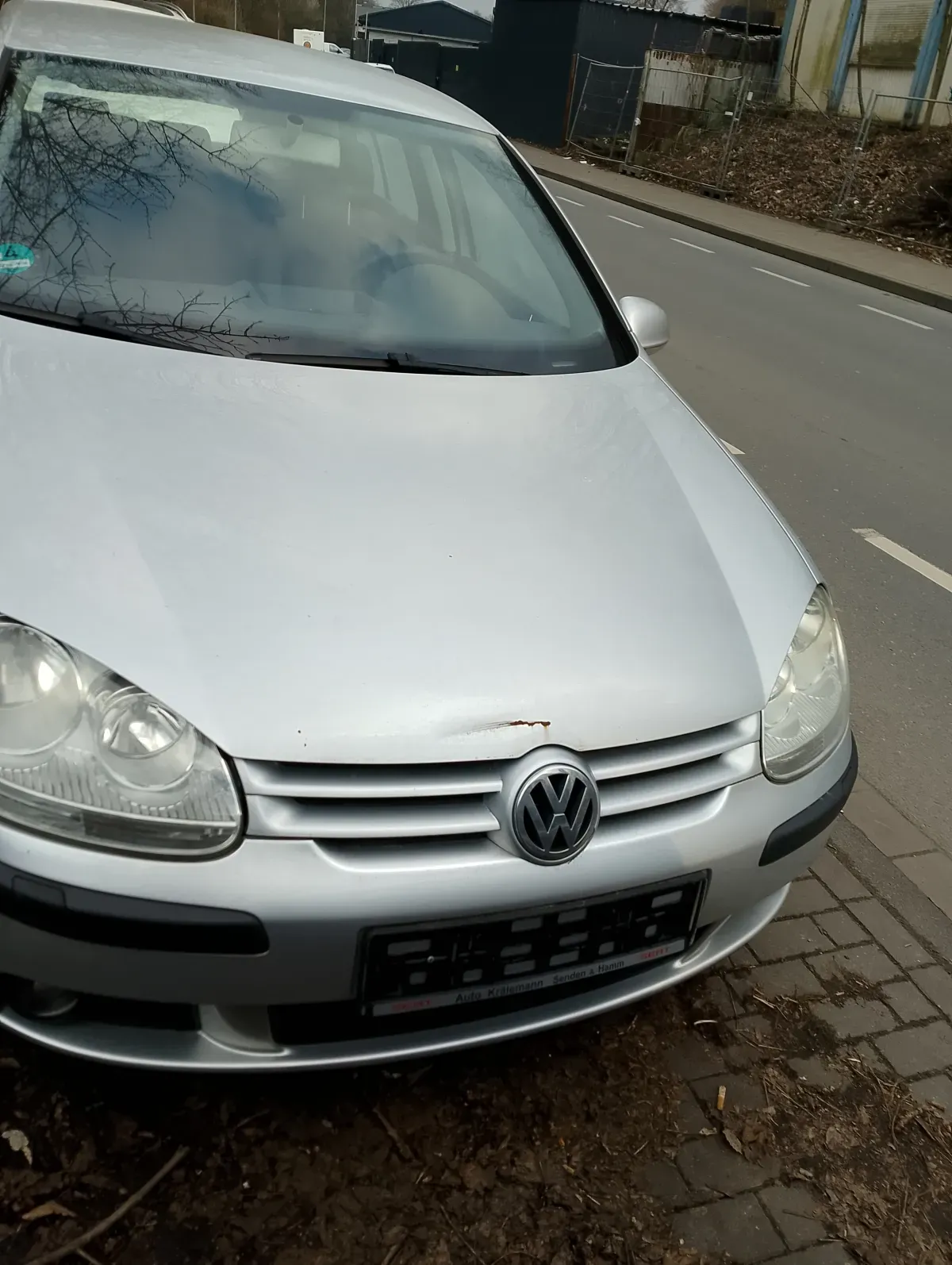 VW Golf5 Silber Baujahr 2004 5 Türer Front