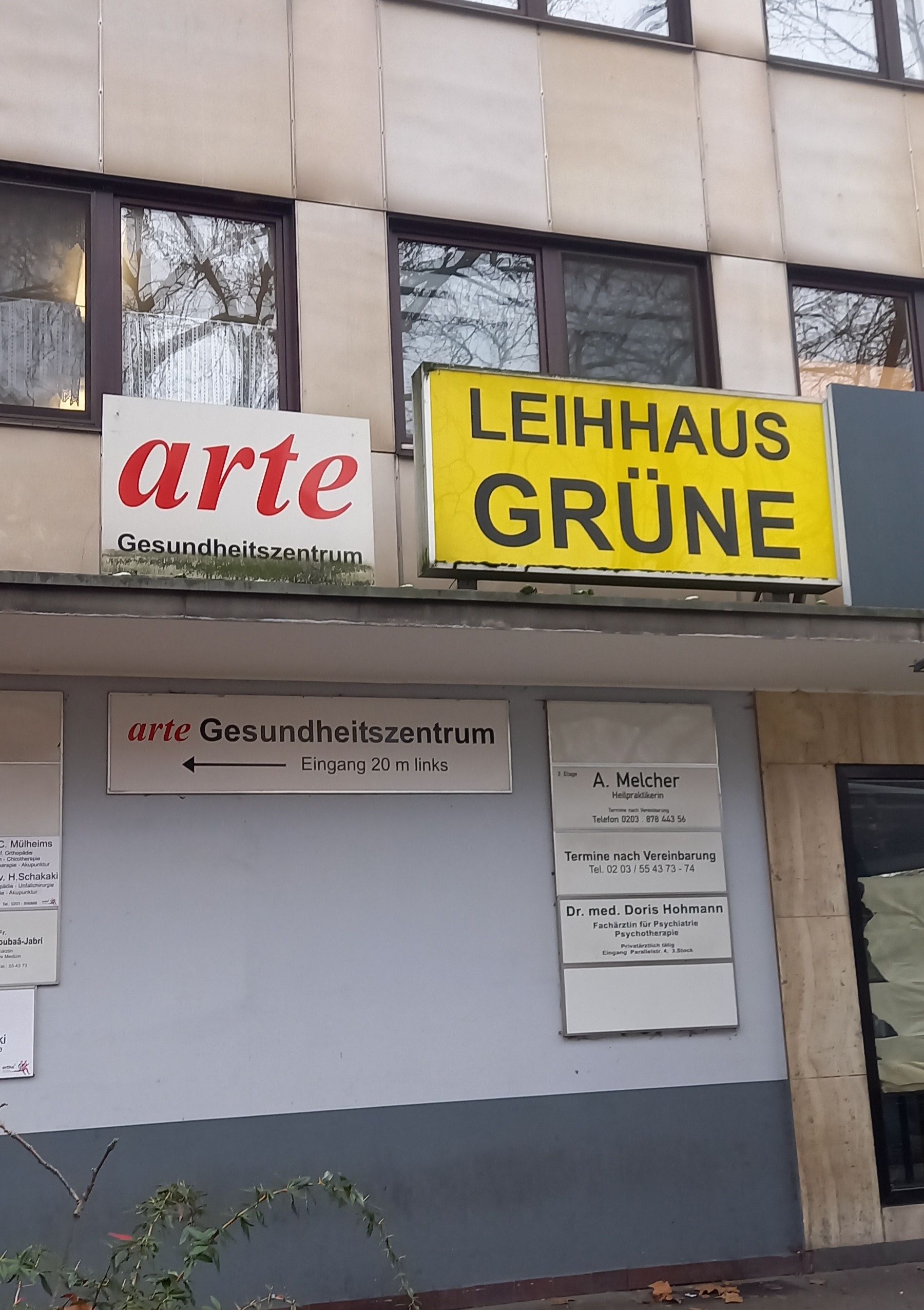 Duisburg Hamborn Altmarkt Grüne Leihhaus ARTE
