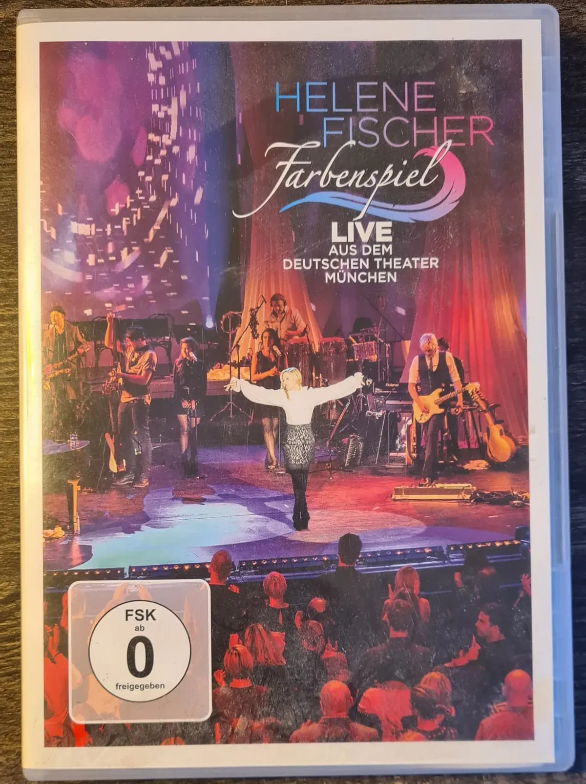 CD/DVD HELENE FISCHER – FARBENSPIEL Vorderseite Cover