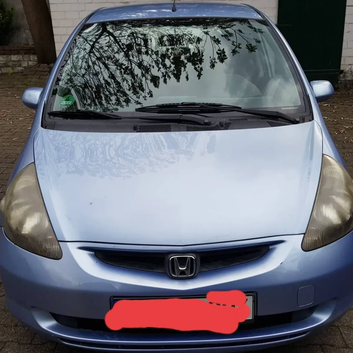 Honda Jazz-Baujahr 2003-Van-Blau-Front