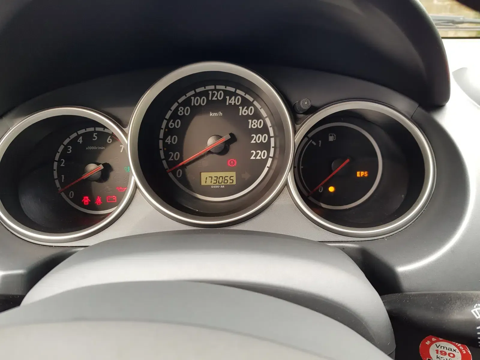 Honda Jazz-Baujahr 2003-Van-Tacho-Display-Lenker