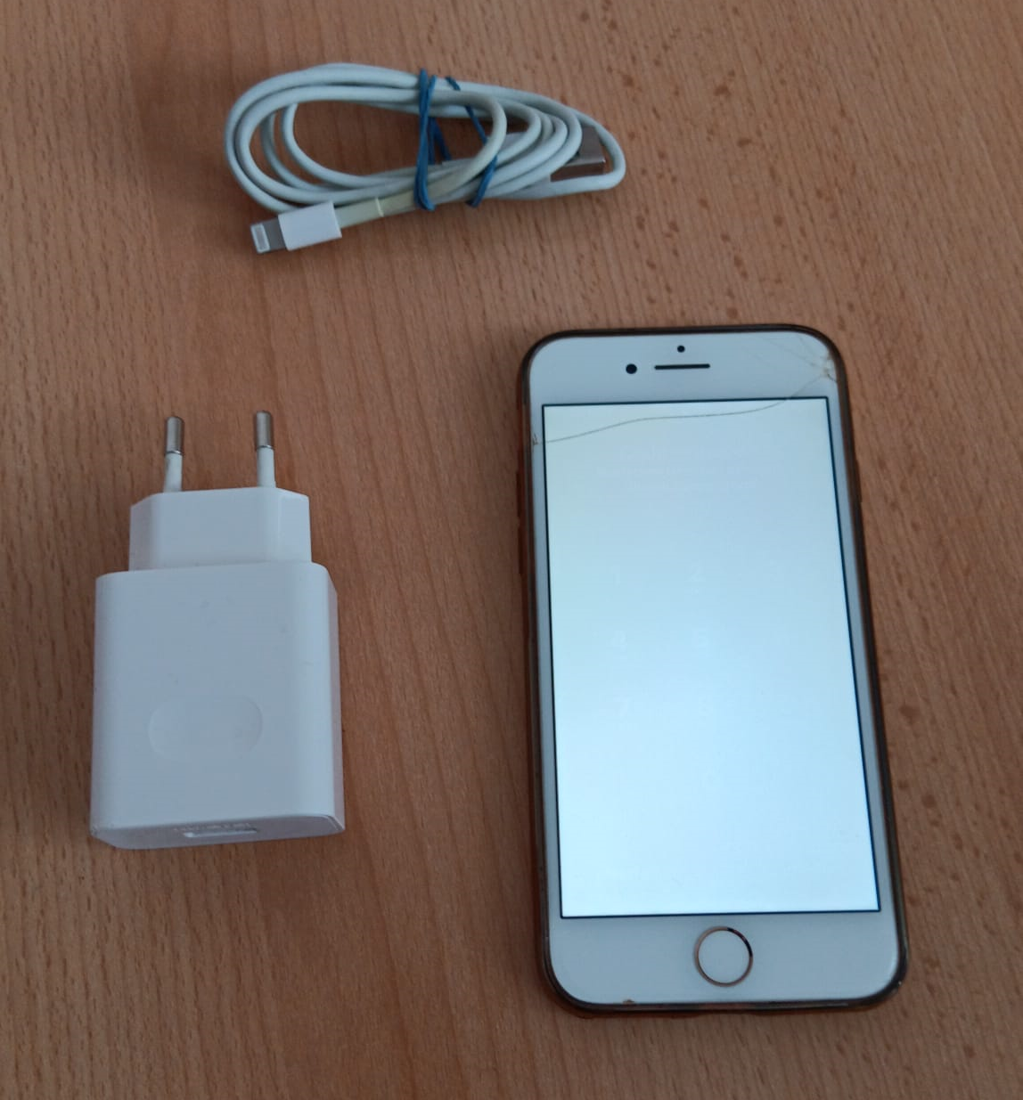 IPhone 8 Wei8 Start Display Startet-Ladekabel-USB Kabel