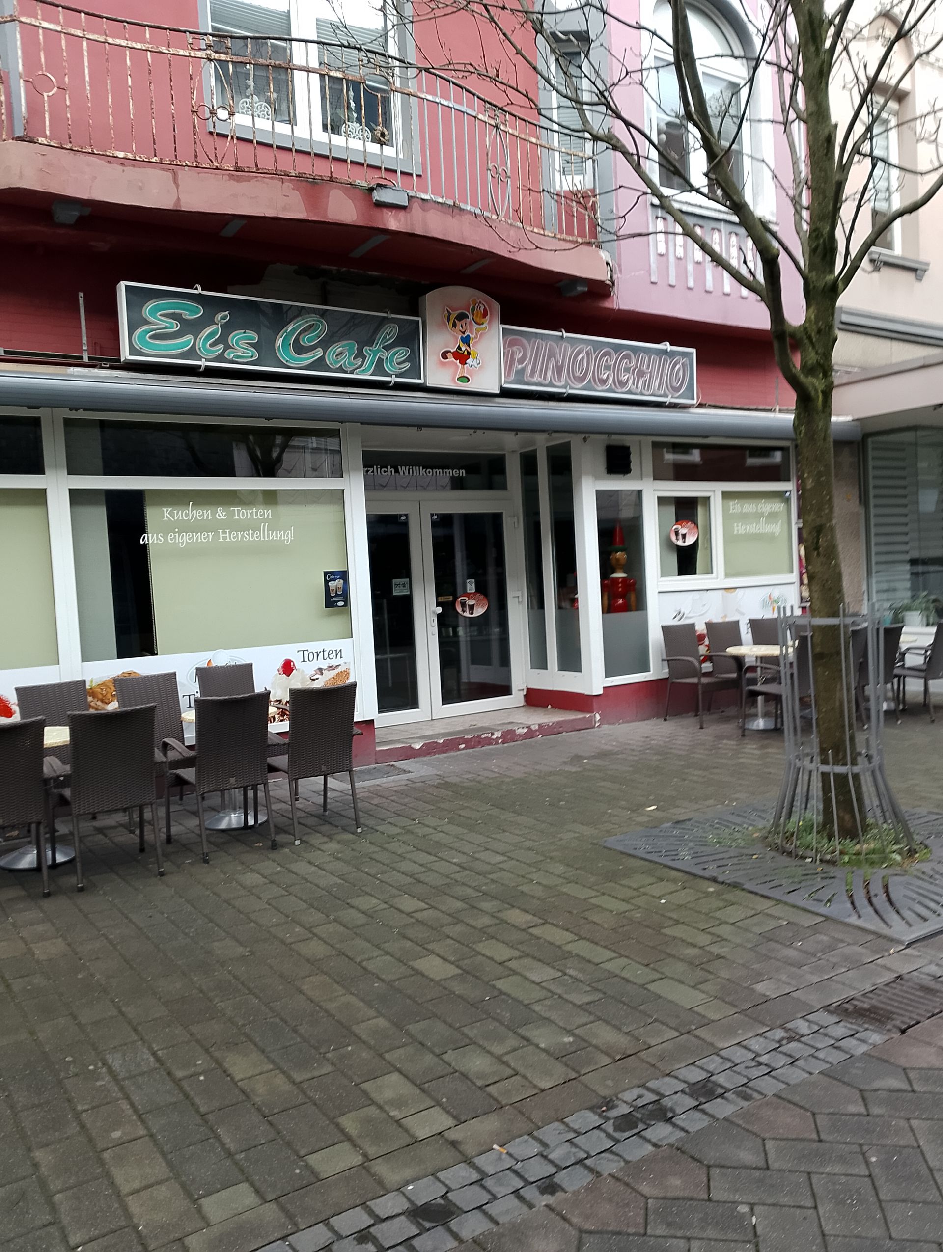 Jägerstraße Duisburg Hamborn Eis Kaffee Pinocchio