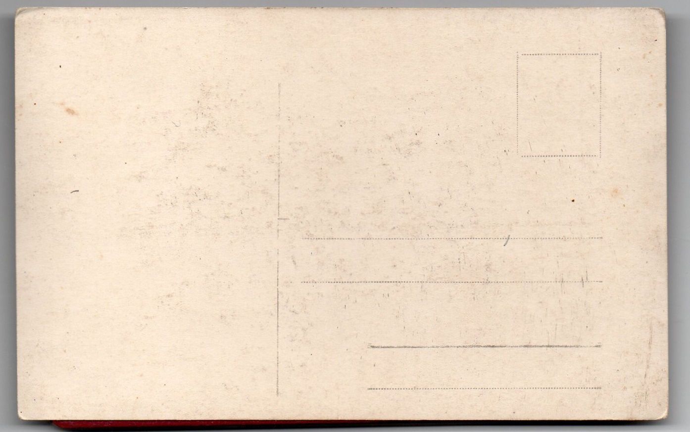 Postkarte 1914-1916 Kriegsjahr Rückseite