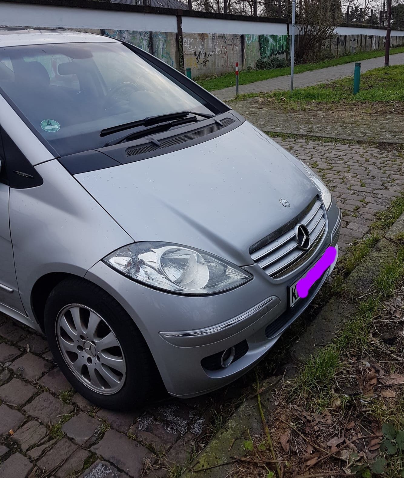Mercedes Benz A Klasse 180 CDI-Baujahr 2003-Silber-Front