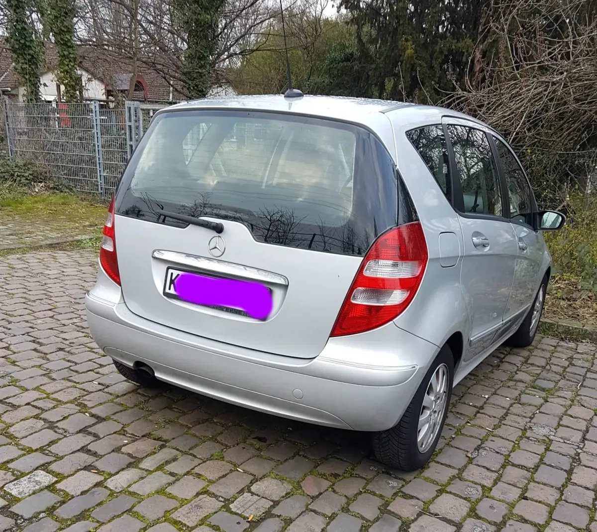 Mercedes Benz A-Klasse 180 Silber Baujahr 2003 Heck