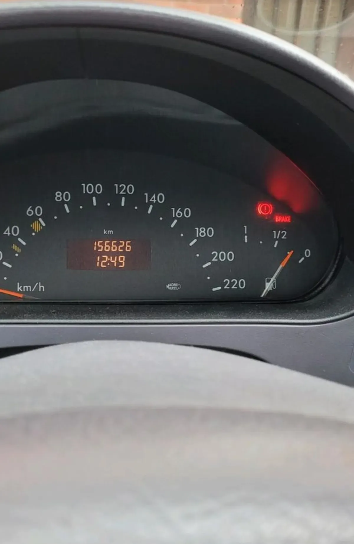 Mercedes Benz A140 Baujahr 2000 Innenraum Display Tacho 