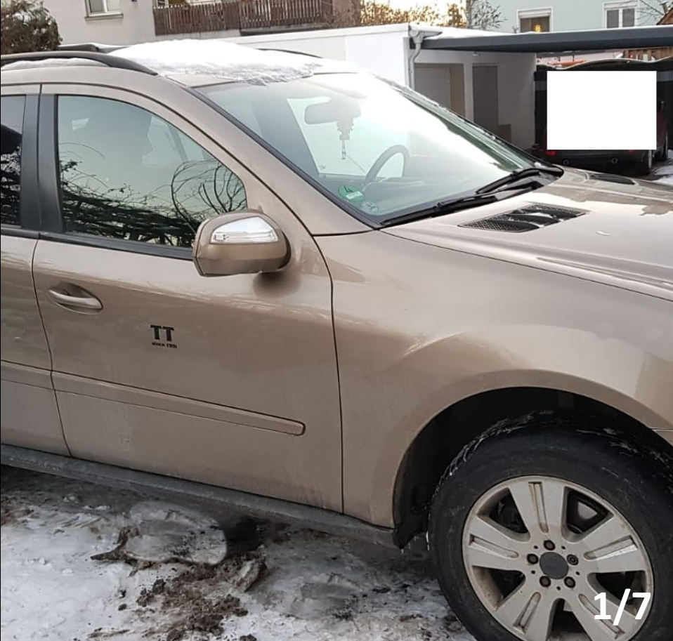 Mercedes Benz ML 280-Baujahr 2007-Beifahrerseite