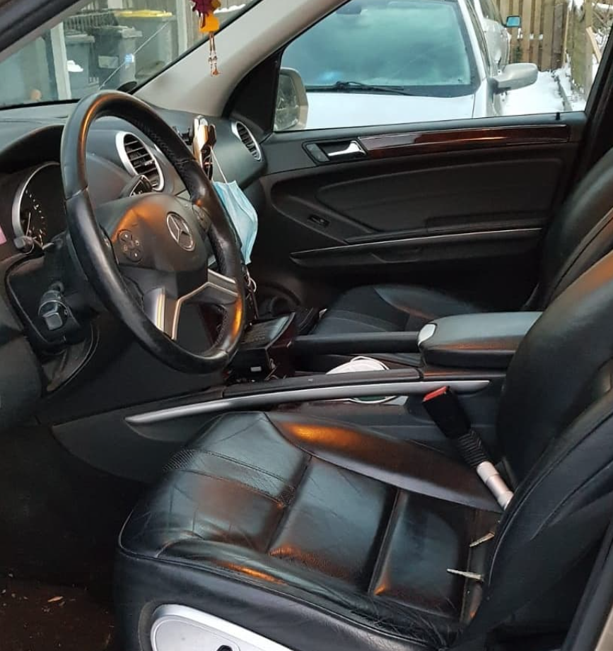 Mercedes Benz ML 280-Baujahr 2007-Sitze Leder Front-Lenker