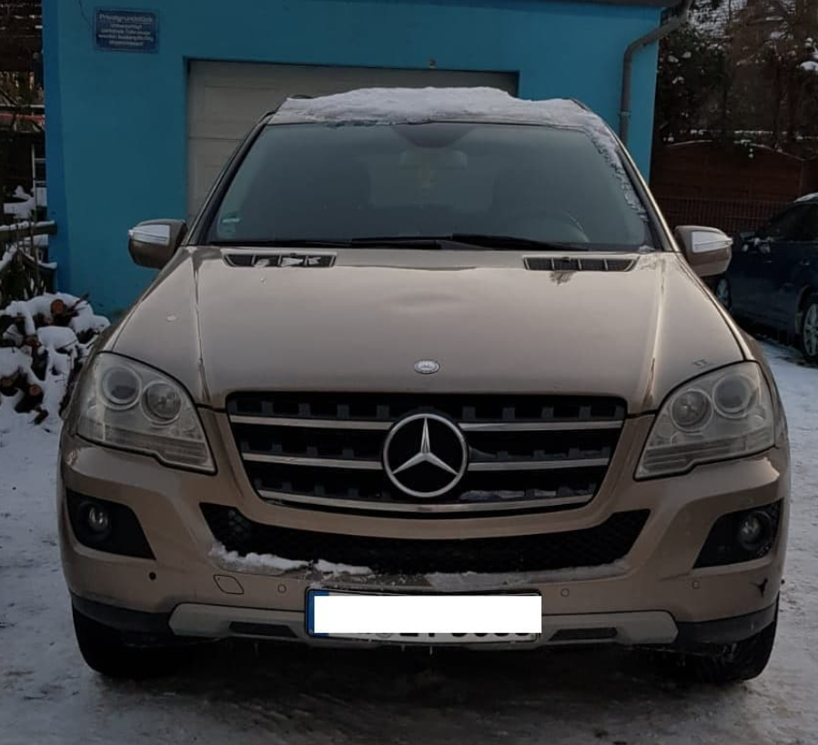 Mercedes Benz ML 280-Baujahr-Front 2007-