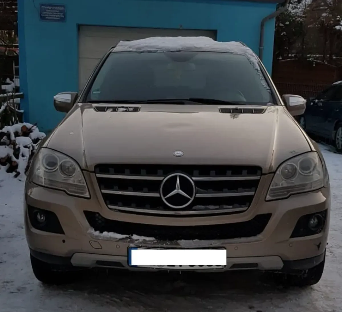 Mercedes ML 280 CDI Goldfarbig – Baujahr 2007 - Front