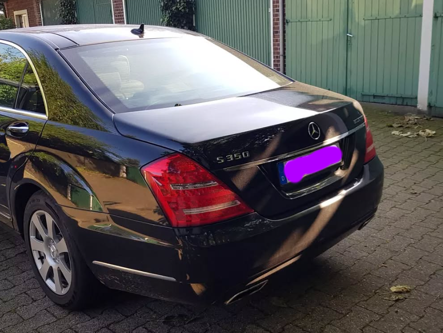 Mercedes Benz S350 CDI-Baujahr 2010-Heck